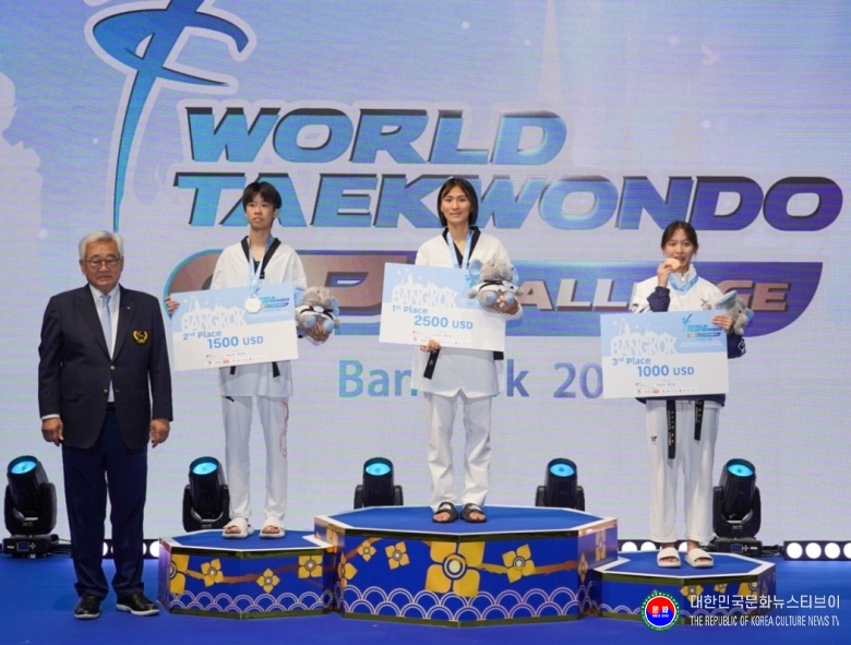 기사 2025.11.27.(목) 3-3 사진 3_ Team Korea Strike Golds–Twice - on Day 1 of Bangkok 2025 World Grand Prix .JPG